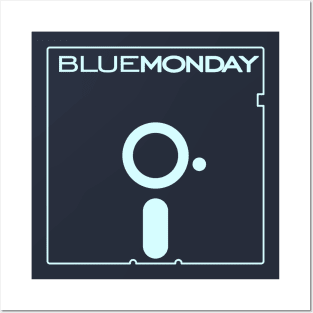 BLUE MONDAY Posters and Art